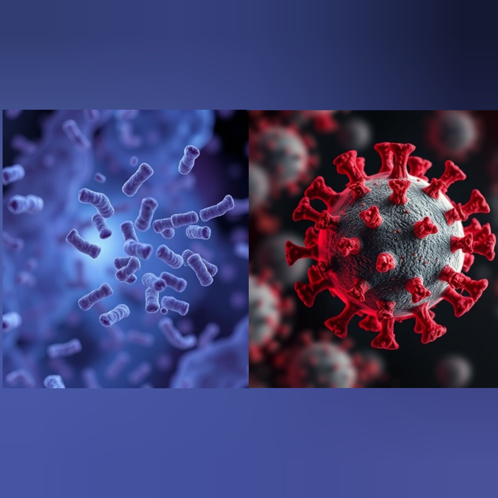 Virus e Batteri: differenze, similitudini ed  impatti sulla Salute