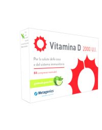 Metagenics Belgium Bvba Vitamina D 2000 Ui 84 Compresse