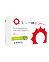 Metagenics Belgium Bvba Vitamina D 2000 Ui 168 Compresse Masticabili