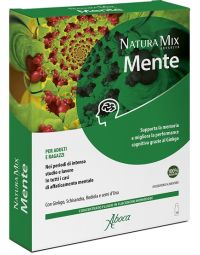 Aboca Natura Mix Advanced Mente 10 Flaconcini 150 g.