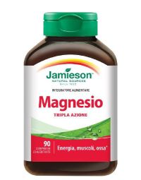 Jamieson Magnesio Tripla Azione Integratore Alimentare 90 Compresse