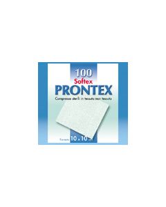 Safety Garza In Tessuto Non Tessuto Prontex Soft 10x10cm 100 Pezzi