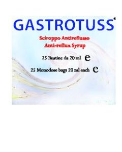 D. M. G. Italia Sciroppo Antireflusso Gastrotuss 25 Bustine Monodose 20 Ml