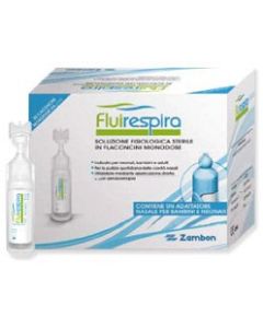 Zambon Italia Fluirespira Soluzione Fisiologica Sterile 30 Flaconcini Monodose Da 5ml