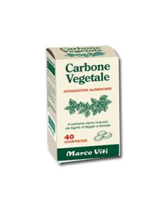 Marco Viti Farmaceutici Carbone Vegetale 40 Compresse
