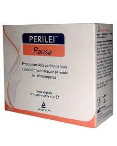 Angelini Perilei Pausa Crema Vaginale 10 Tubetti Monodose Da 5ml