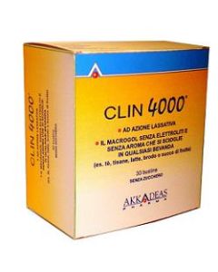 Ipsen Consumer Healthcare Clin 4000 Lassativo 30 Bustine Monodose 10 G