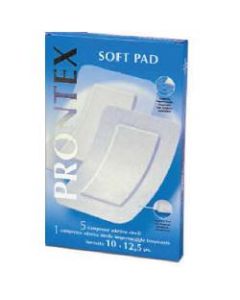 Safety Garza Compressa Soft Pad 10x12,5 6 Pezzi 