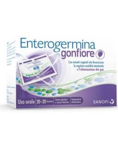 Sanofi Enterogermina Gonfiore 20 Bustine Bipartite