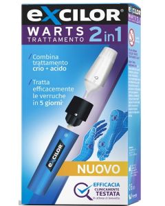 Vemedia Pharma Excilor Warts Trattamento 2 In 1