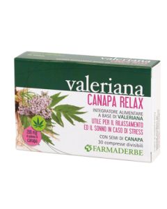 Valeriana Canapa Relax 30cpr