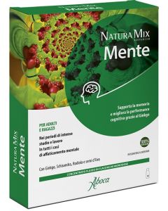 Aboca Natura Mix Advanced Mente 10 Flaconcini 150 g.
