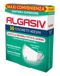 Combe Italia Algasiv Adesivo Per Protesi Dentaria Superiore 30 Pezzi
