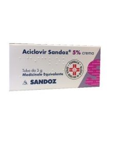 Aciclovir Sandoz 5% Crema