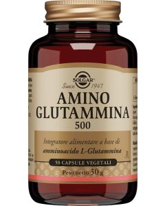 Solgar It. Multinutrient Amino Glutammina 500 50 Capsule Vegetali