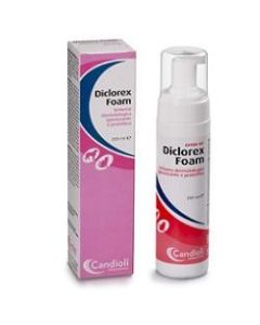 Candioli Ist. Profil. E Farm. Diclorex Foam Schiuma Dermatologica Flacone 200 Ml