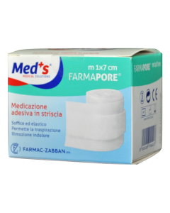 Farmac-zabban Meds Pore Medicazione Adesiva 1mx7cm