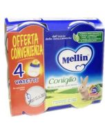 Mellin Omog Coniglio 4x80g