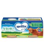 Mellin Omogeneizzato Vitello 4 Pezzi X 80 G