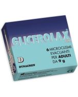 Dynacren Lab. Farmaceutico Glicerolax Adulti Microclismi Evacuanti 6 Pezzi X 9 G Contiene Amido Di Riso