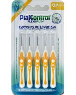 Ideco Plakkontrol Scovolino Interdentale Flexi Brush07 Blister 5 Pezzi