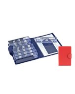 Farmacare Portapillole Settimanale Medidos Rosso Apertura/chiusa In Velcro 10,5x15,5x2,5 Cm