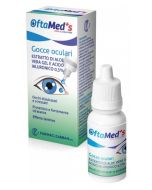 Farmac-zabban Oftamed's Gocce Oculari Occhi Disidratati E Stressati Estratto Aloe Vera Gel E Acido Ialuronico 0,3% 10 Ml