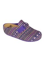 Dr. Scholl's Div. Footwear Lareth Printed Ethnic Microfibre Womens Purple/multi 41 Materiale Tomaia Microfibra Fodera Tomaia Sfo