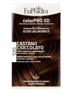 Zeta Farmaceutici Euphidra Colorpro Xd 535 Castano Cioccolato Gel Colorante Capelli In Flacone + Attivante + Balsamo + Guanti