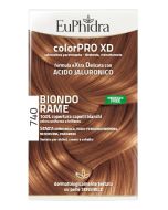 Zeta Farmaceutici Euphidra Colorpro Xd 740 Biondo Rame Gel Colorante Capelli In Flacone + Attivante + Balsamo + Guanti