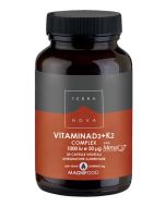 TERRANOVA VITAMINA D3+K2 50CPS