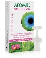 Montefarmaco Otc Afomill Sollievo Gocce Oculari Occhi 10 Fiale Da 0,5 Ml