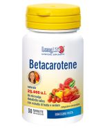 LONGLIFE BETACAROTENE 30CPR