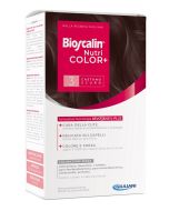 Giuliani Bioscalin Nutricolor Plus 3 Castano Scuro Crema Colorante 40 Ml + Rivelatore Crema 60 Ml + Shampoo 12 Ml + Trattamento 