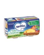 Danone Nutricia Soc. Ben. Mellin Omogeneizzato Mela Ananas 100 G 2 Pezzi