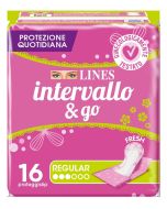 Fater Proteggislip Lines Intervallo Fresh&go Ripiegati 16 Pezzi