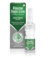 Glaxosmithkline C. Health. Rinazina Doppia Azione 0,5 Mg/ml + 0,6 Mg/ml Spray Nasale, Soluzione